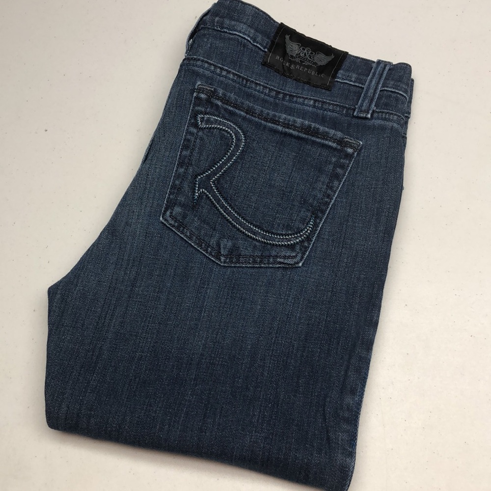 VINTAGE ROCK & REPUBLIC KASANDRA CUTOFF JEANS 29x16 ⭐️